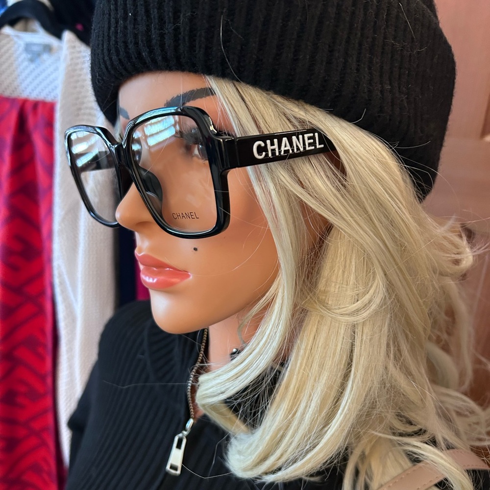 CHANEL Acetate Square Protective Screen Eyewear Model 5408 - Picture 12 of 15